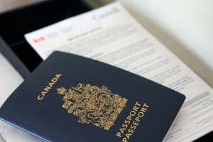 Canadian passport