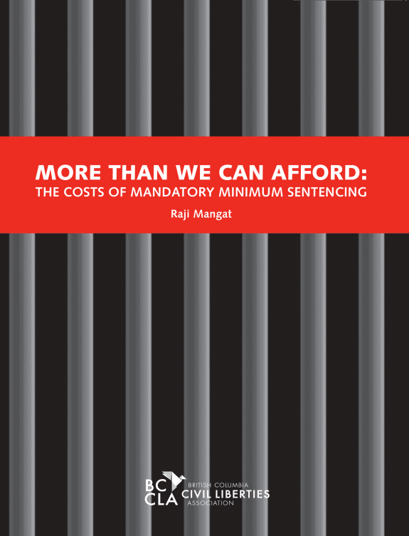 More Than We Can Afford: The Costs of Mandatory Minimum Sentencing